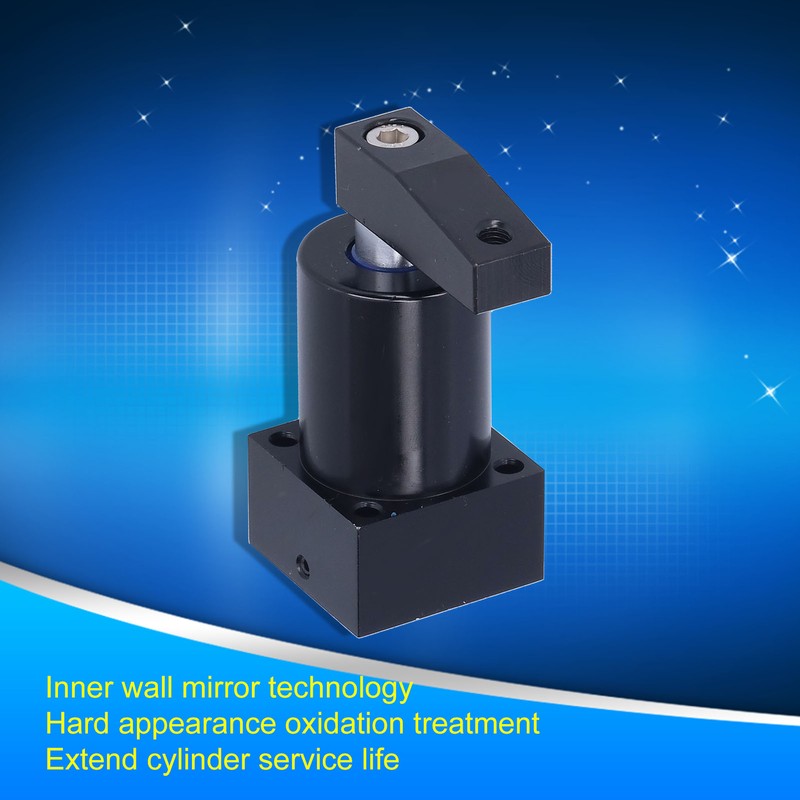 Pneumatic Swing Clamp Cylinder Hard 90 Degree Rotating Clamping Cylinders