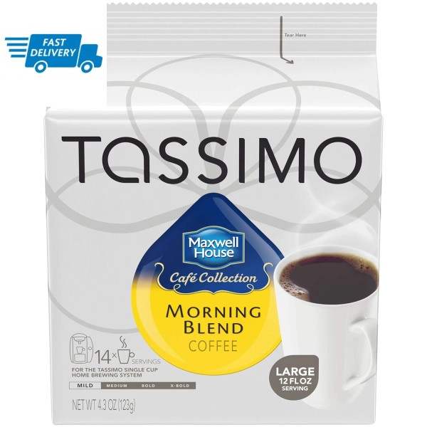 Does not apply Morning Blend Tassimo Ground Coffee Brewing Pods