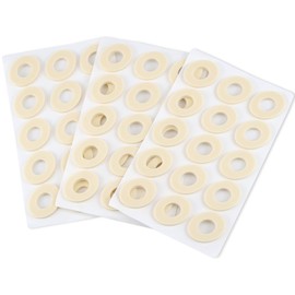 FERCAISH Pack of 45 Corn Plasters Corn Rings Bubble Plasters Corns Callus Pads Friction Protection Reduces Foot and Heel Pain (Ellipsoid)