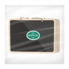 SUPVOX 4pcs Mini Hanging Chalkboard Signs Wooden Frame Rectangle Double-Sided