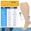 AKSO MEDICOS Plus Size Compression Socks, 20-30 mmHg Compression Socks