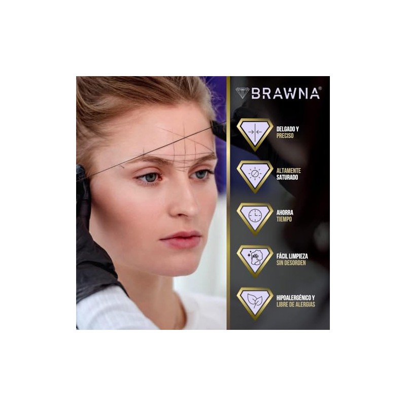 BRAWNA 30M [100 Ft] Pro Entintado Cordaje Mapeo para Medición