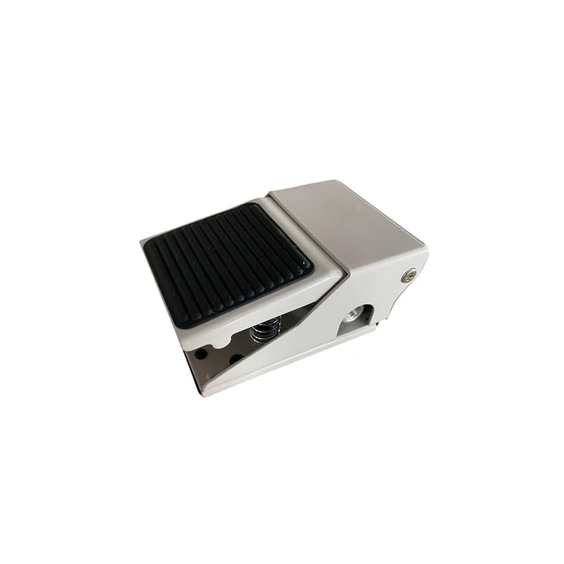 Air Foot Switch, Foot Mount, Silver, Silver