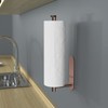 VAEHOLD Adhesive Paper Towel Holder Under Cabinet Wall Mount for