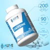 Caffeine capsules. 200 mg. Energising against fatigue. Caffeine capsules (90).