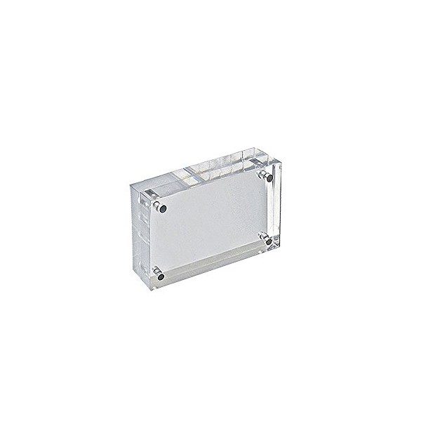 Azar Displays 104438 Acrylic Block Sign Holder 4.5" x 3"