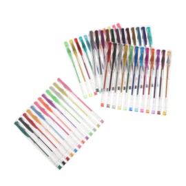 Operitacx 48St farbiger Signaturstift Farbroller Kunststifte kugelschreiber Gel Stift Farbstift mit feiner Spitze Blitz Stift unterschreiben Schreibstift Buntstift Student Füller Plastik