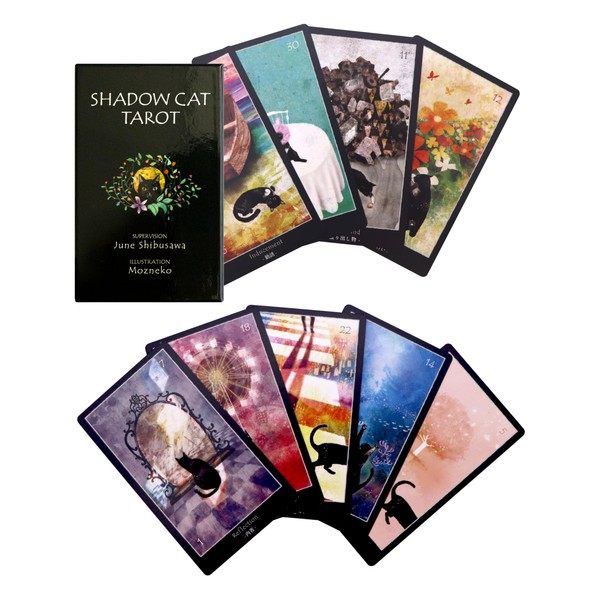 Liisha Shadow Cat Tarot Supervised by June Shibuzawa, Original Tarot
