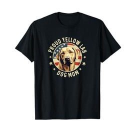 Yellow Lab Gifts,Proud Yellow Labrador Retriever Dog Lab Mom T-Shirt