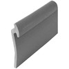 TechnologyLK Angled Gray Vinyl for Framed Shower Door Drip Rail