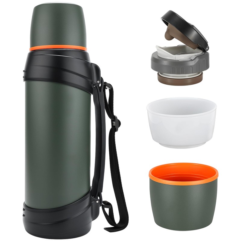 Olerd Large Thermosflask- 85oz Stainless Steel Insulated Bottle for Travel