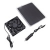 Solar Panel Fan Kit Energy Saving Mini Ventilator Fan Solar