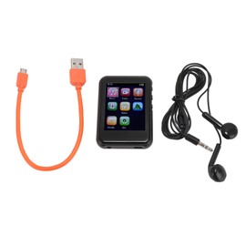 1.5 Inch Portable MP3 Player Capacitive Touch Control AI Noise Reduction Lossless HiFi Sound Multifunctional MP3 Player 4G