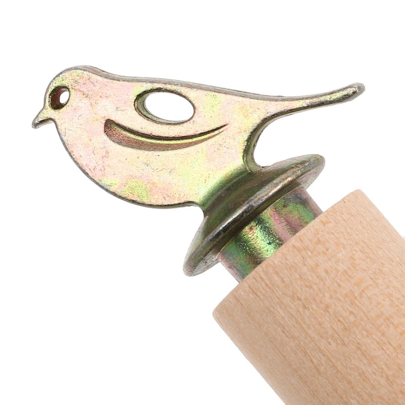 EXQUIMEUBLE 1 Juego Hand Twisted Bird Call Whistle For Practical