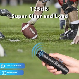 ZHT Electronic Whistle - 3 Tone High Volume Adjustable. Handheld Sports Whistle with Lanyard for Referees Coaches Teachers, Camping, Hiking Outdoor Emergency Whistle