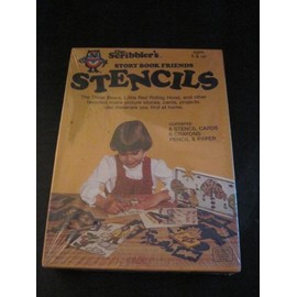 The Scribbler's Story Book Friends STENCILS