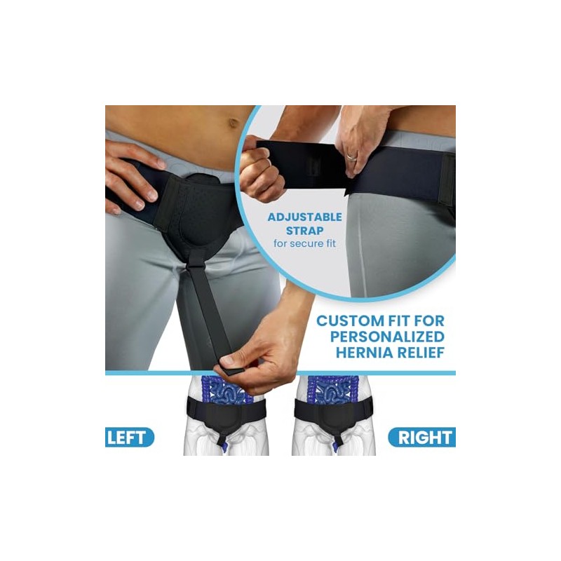 EVERYDAY MEDICAL Hernia Belt for Men - Inguinal Hernia Support