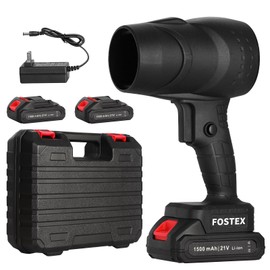 Fostex Turbodry Car Dryer,Rechargeable Cordless Electric Blower,Turbo Dryer Blower for Car,Turboglass Air Duster Blower,Jet Dryer Blower for Car and Yard Cleaning,Outdoor Dust Removal