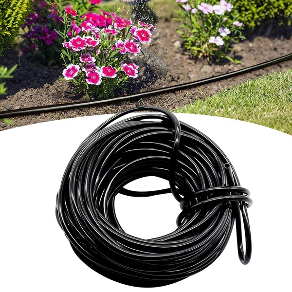 Kalolary 50ft Watering Tubing Hose 1/4 inch Garden Drip Pipe