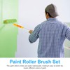 Paint Roller with Telescopic Rod, 30-137 cm, Removable 4 Sections,
