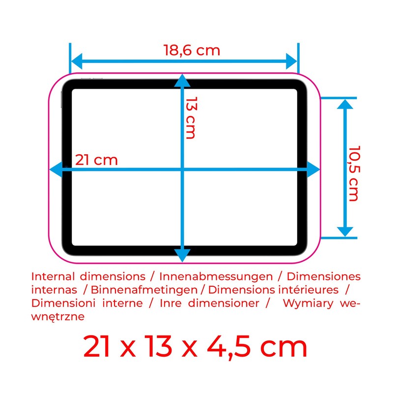 Wicked Chili Sat Nav Case for Navigation Devices (6 Inch