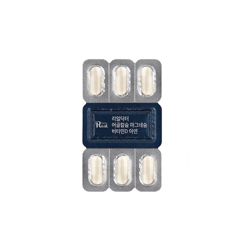 Real Doctor Fish Bone Calcium, Magnesium, Vitamin D, Zinc (Sanbon