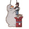 Mill Hill Cross Stitch, Wishing Snowman (14 Count)