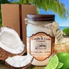 Handmade Coconut Lime Verbena Scented Heritage Collection 16 oz Mason