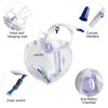 GlobalRoll Urinary Drainage Bag with Anti-Reflux Chamber, Bedside Drainage Bag