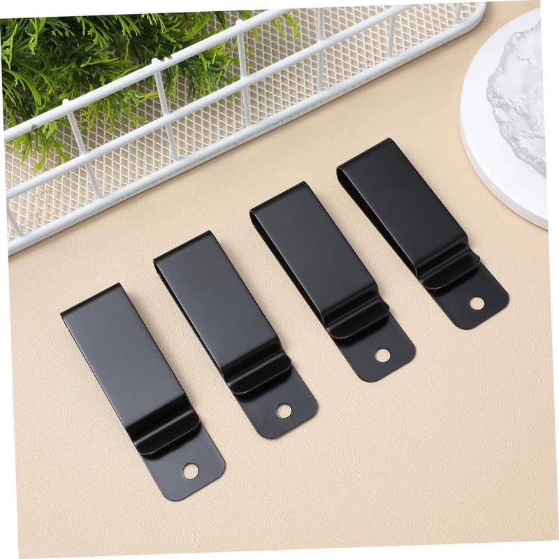 SUPVOX 10pcs Metal Belt Hook Holster Sheath Sna Pocket Holster