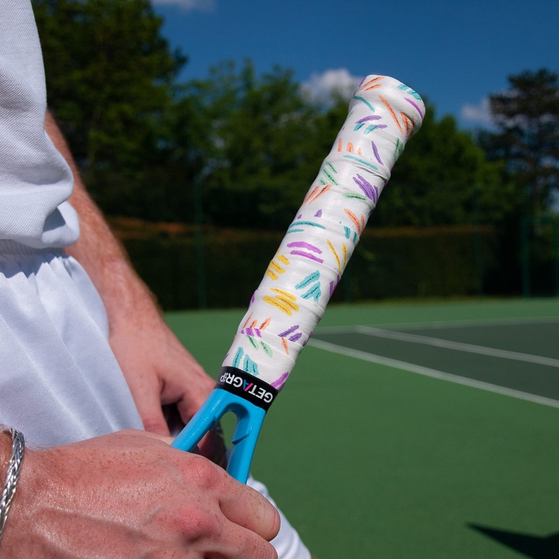 GET A GRIP Racket Overgrips – Anti-Slip Tennis Grip Wrap,