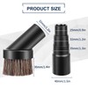 KEEPOW 36mm Horse Hair Vacuum Attachment Brush With Universal Connector