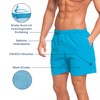 OAHOO Men's Swim Shorts (2 Pack) Swim Trunks with Mesh
