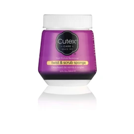 Cutex Twist & Scrub Remover Jar, 2 fl oz (59 ml)