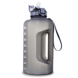 2.2 L Sports Water Bottle, Large, with Straw, Time Marking, BPA-Free and Leak-Proof, Your Ideal Companion