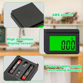 Precision Scales 0.01 g Precision Scales Kitchen 1000 g / 0.01 g, Portable Kitchen Scales Small with LCD Display, Multiple Units of Measure, Multifunctional, for Food, Laboratory, Coffee, Jewellery