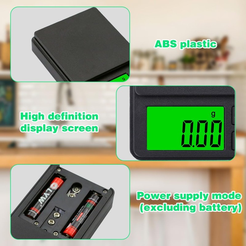 Precision Scales 0.01 g Precision Scales Kitchen 1000 g /