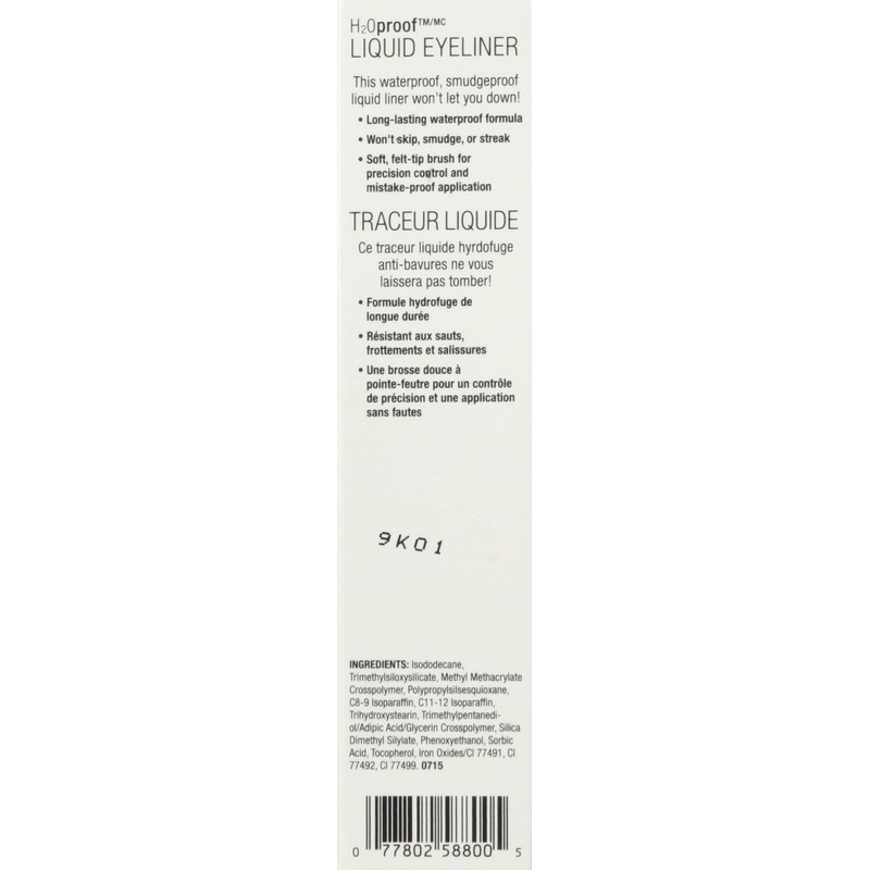 Wet & Wild H20 Proof Liquid Liner Dark Brown