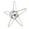 Coffee Cooling Tool with Reusable Metal Ice Sphere Stainless Steel