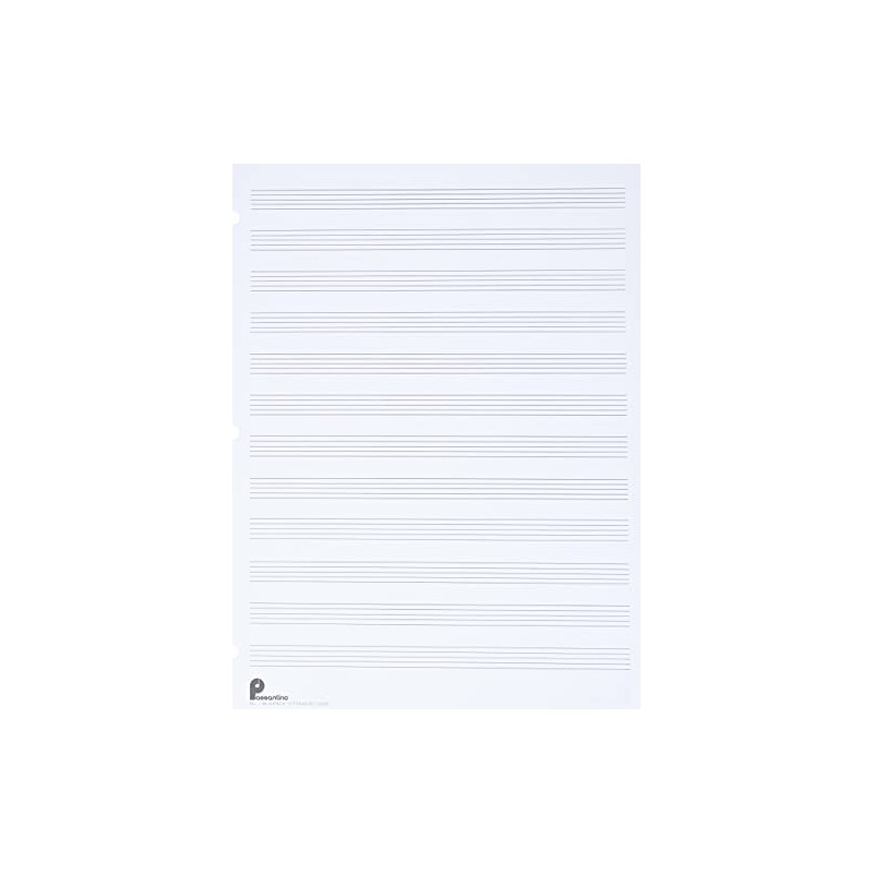 Musipack 3 Ring Filler No. 1: 12-stave: Passantino Manuscript Paper