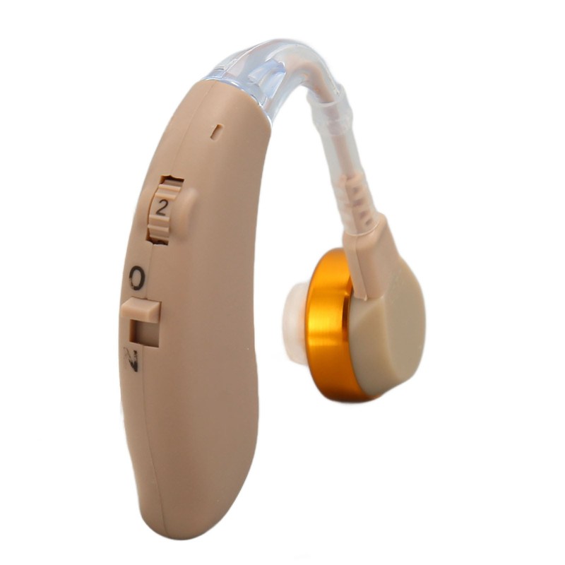 BTE Sound Aid Ergonomic Portable Noise Reduction Silicone Elderly BTE