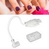Silicone Nail Art Practice Hand Bendable Joints False Nail Tips