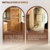 QJPT 2 Pack 3851174015 RV Refrigerator Door Handle Compatible with