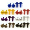 DURA-BOLT DBFB620G Button Bolts, M6-20mm, Gold, Set of 2