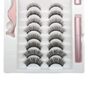8 Pairs Magnetism Lashes Eyeliner Set Realistic Strong Hold Reusable