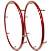 Red Anodize Pushrims for Wheelchairs (Fits on 26" (590m) Wheels)