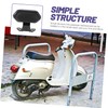 GLEAVI Motorbike Detachable Backrest Pad Scooter Passenger Seat Support Easy