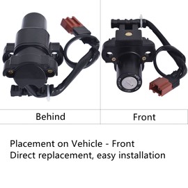 RainMan S Ignition Switch Gas Fuel Tank Cap Seat Lock Key Set Replacement for Honda CBR600F4i CBR1100XX CBR900RR CBR600RR CBR1000RR CBR929RR CBR954RR VTR1000 VFR800 Black