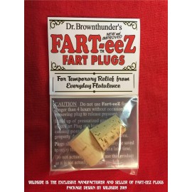Wildside Fart Plugs Gag Gifts Funny Stocking Stuffers Party with Prescription Bag Farteez