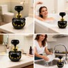 GDGJWL Cute Cat Paw Foam Soap Dispenser, Black Kitty Hand